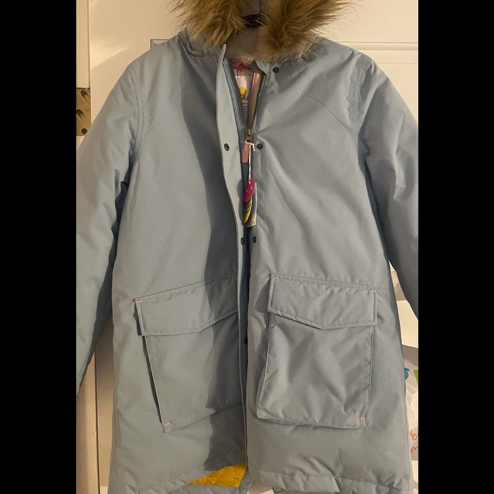 Mini boden parka jacket NWT 13/14Y